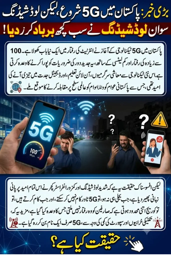 5G Services in Pakistan Launched in 22 Cities: PTA Reports Speed Tests, Challenges, and Network Issues