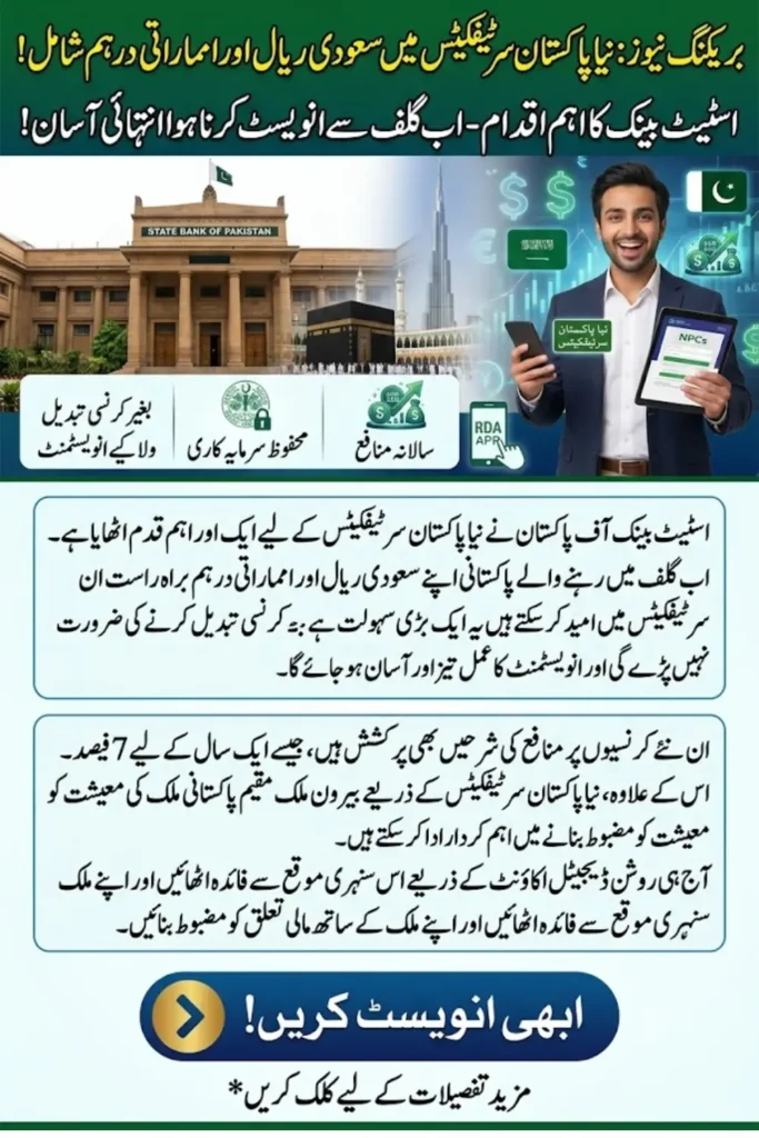 Naya Pakistan Certificates 2026: Big Relief for Overseas Pakistanis with New Foreign Currency Investments