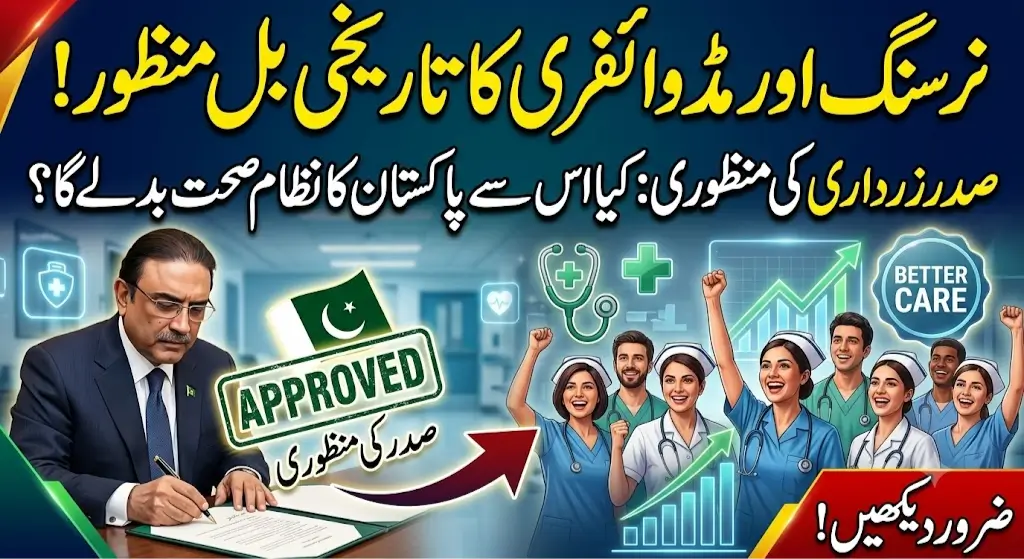 Pakistan Nursing and Midwifery Council Bill 2026 Receives Presidential Approval