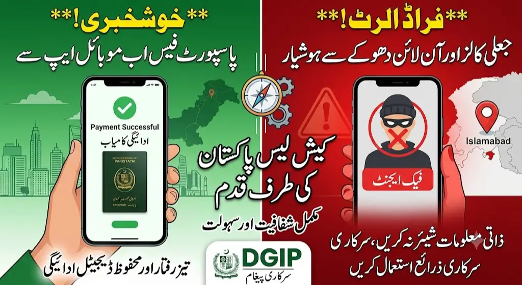 Pakistan to Launch Digital Passport Fee Payment System Through Mobile App for Faster and Secure Services