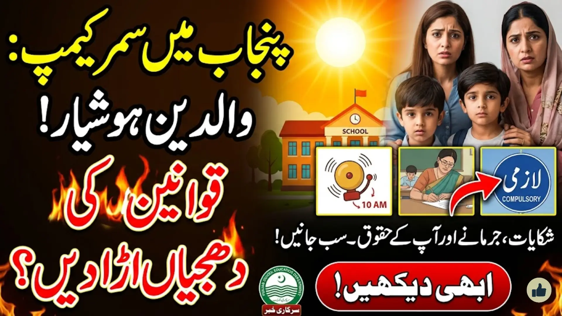 Summer Learning Camps in Punjab Schools: Rules, Complaints, and What Parents Need to Know