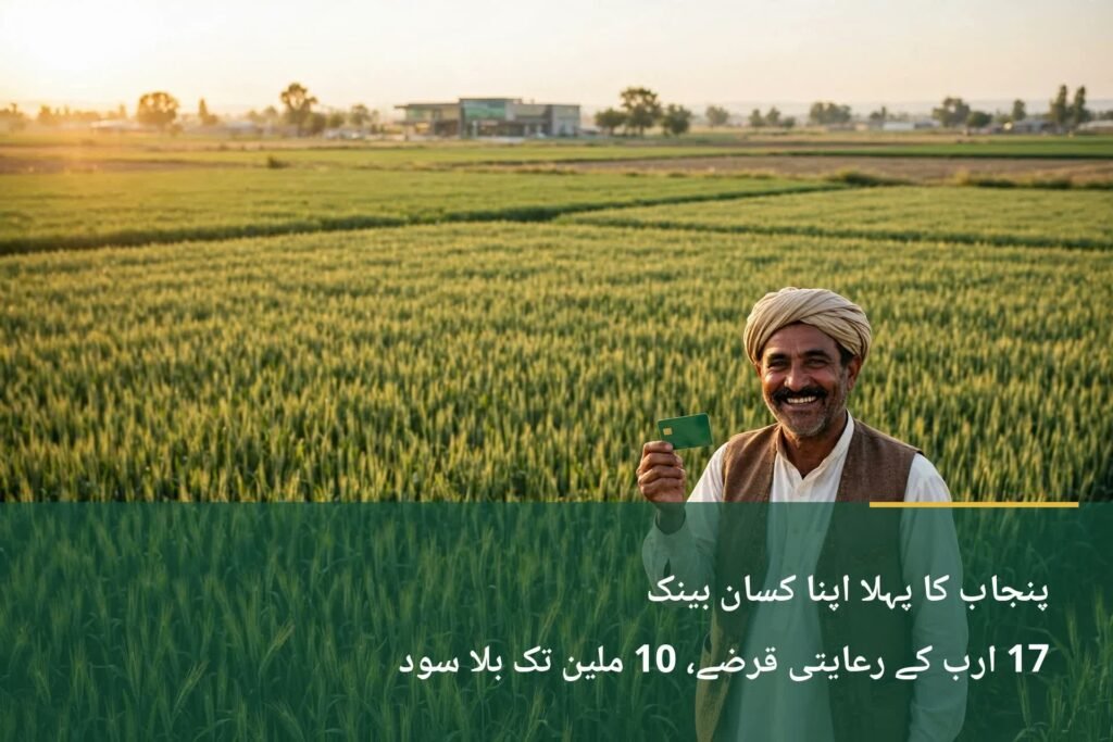 Punjab Apna Kisan Bank Rs17 billion farm loans