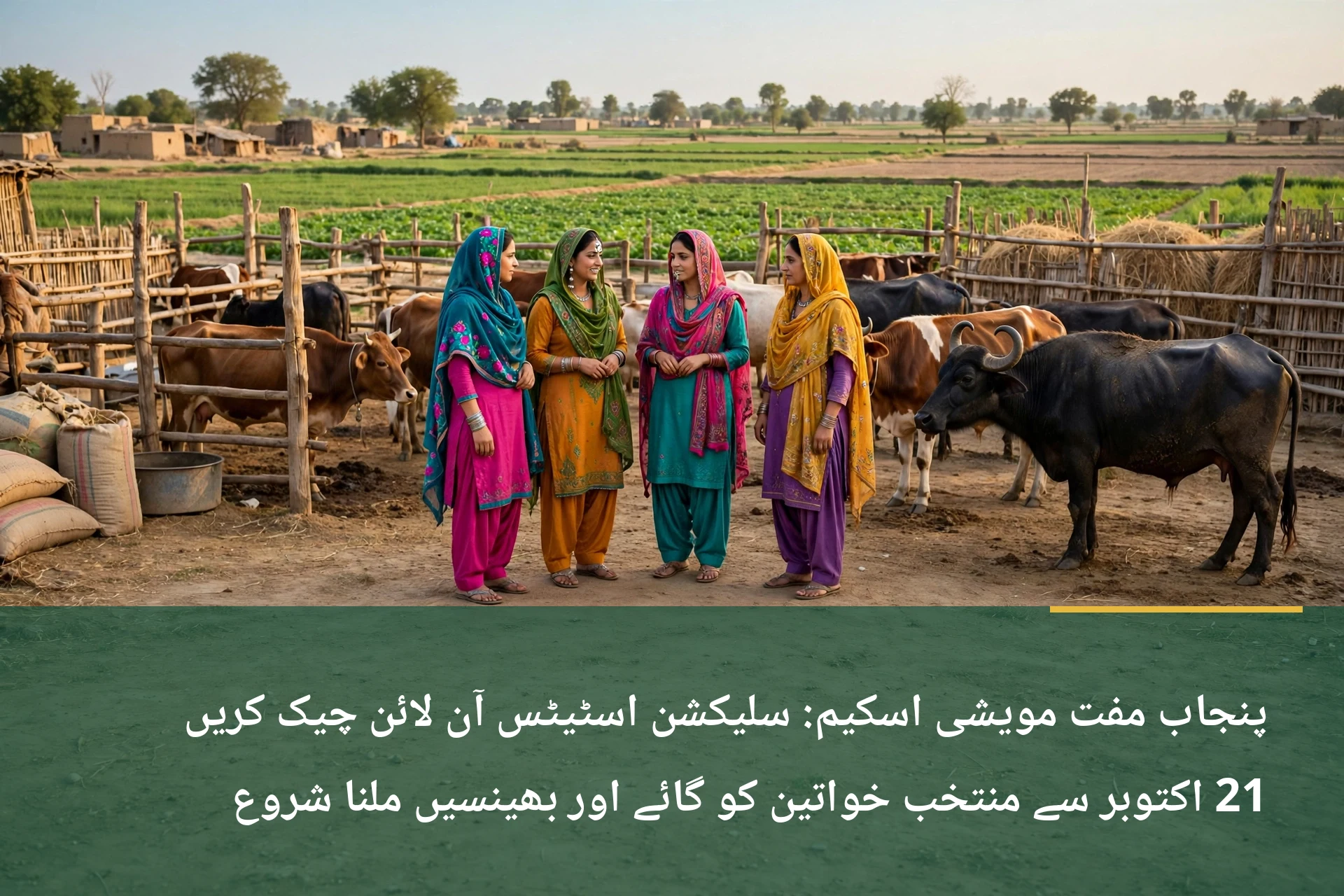 How to Check Punjab Free Livestock Scheme Selection Status Online