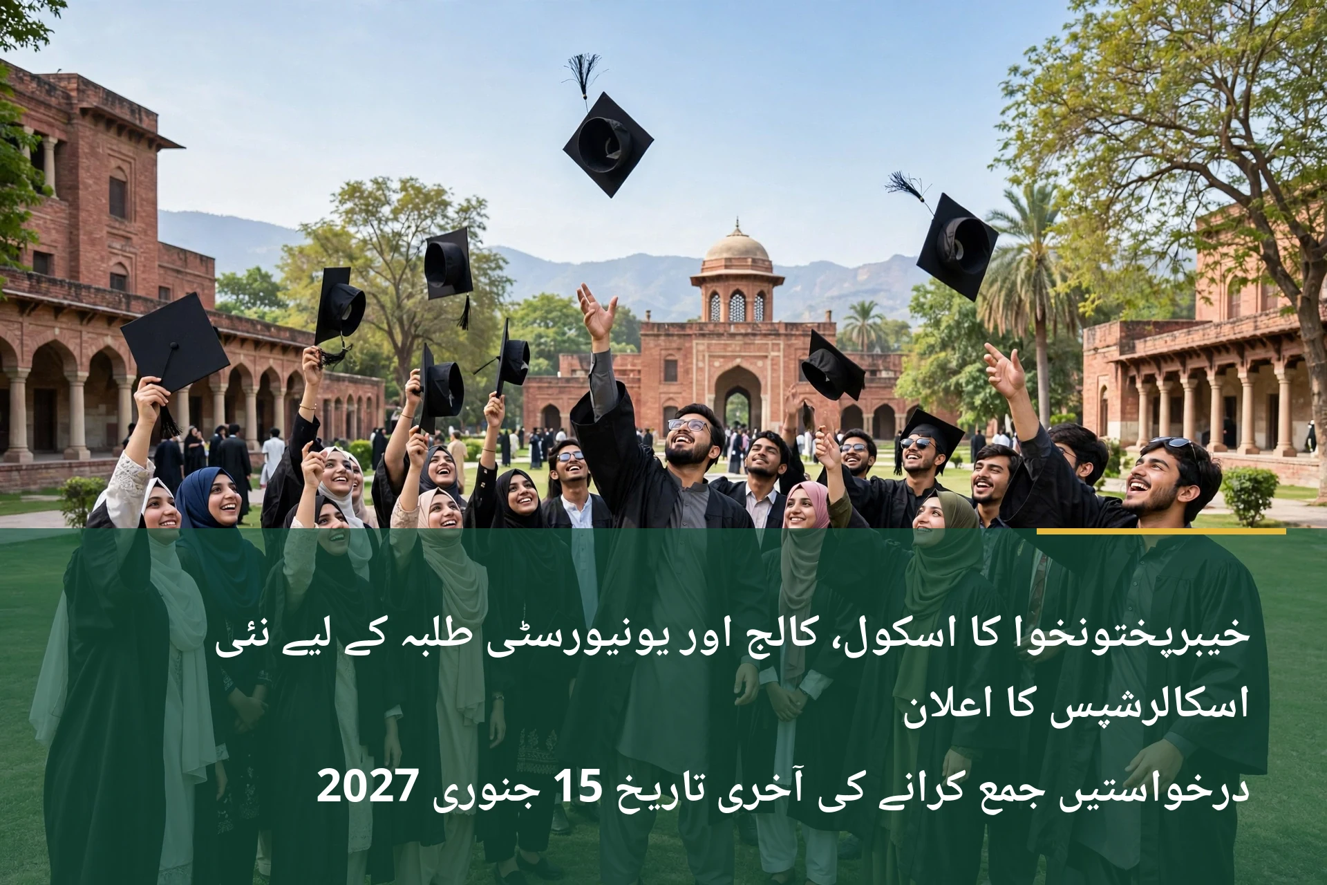 KP Announces New Scholarships for School, College and University Students