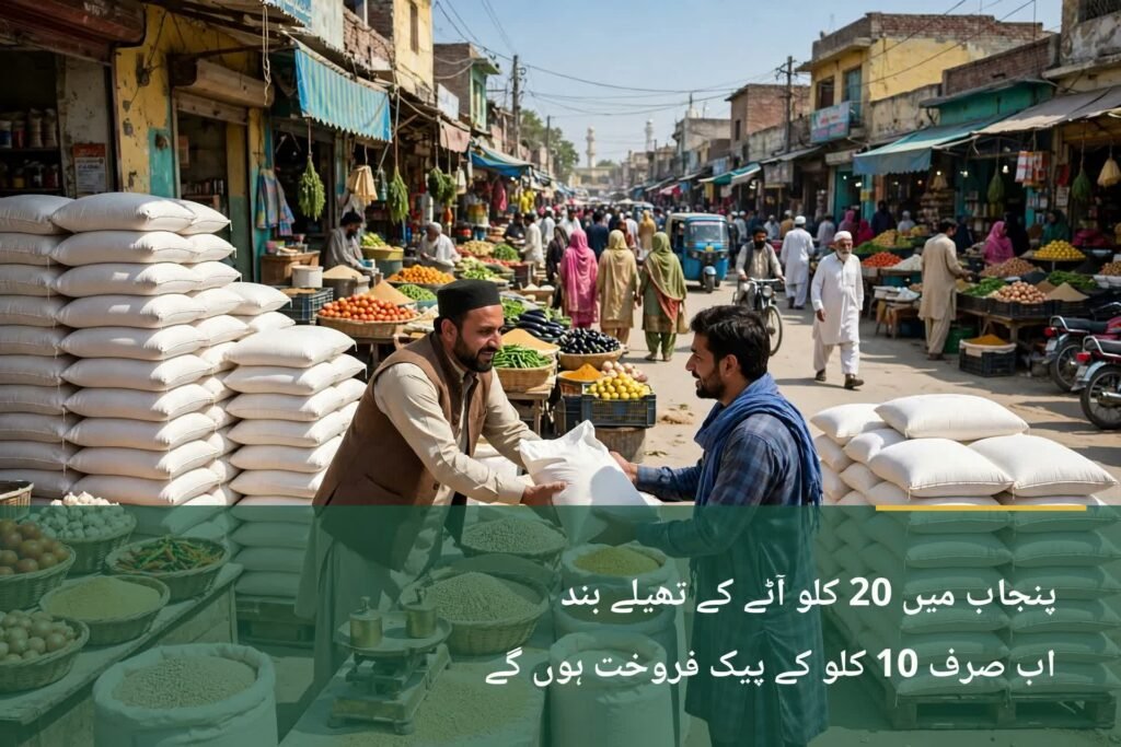 Punjab withdraws 20kg flour bags only 10kg packs will be sold