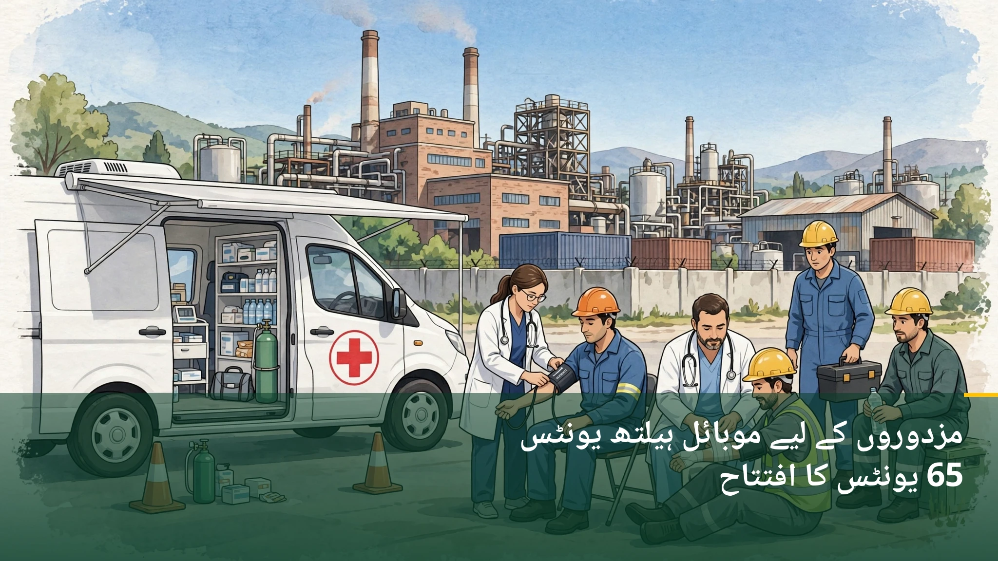 Punjab Launches Mobile Health Units for Industrial Workers
