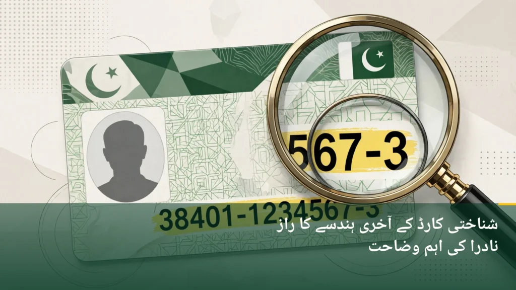 NADRA Clarifies Myth About CNIC's Last Digit